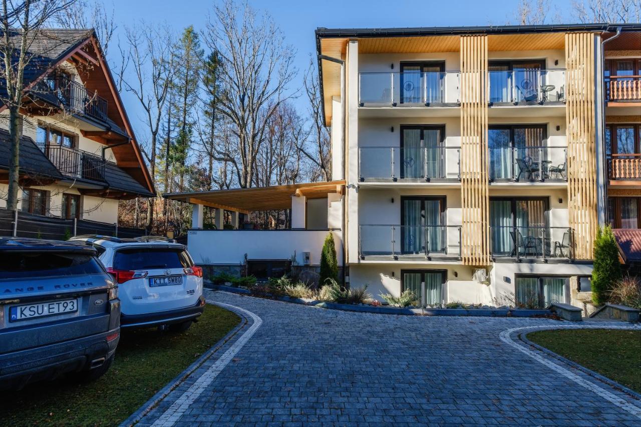Rezydencja Ornak 5 - Stylowe Apartamenty Z Balkonami I Jacuzzi, 5 Min Pieszo Do Krupowek, Izby Podhalanskie Zakopane Esterno foto